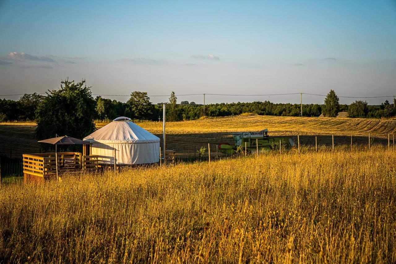 Apartamento Siedlisko Pod Krukiem - Jurta Rosochaty Rog Exterior foto